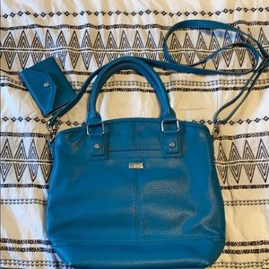 31 teal purse